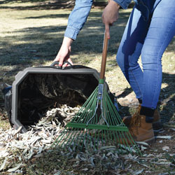 BagSnap-N-Go racking leaves